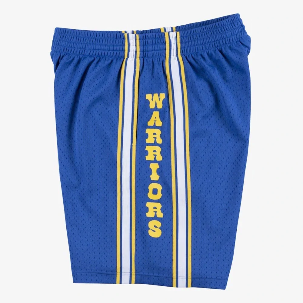 NBA Mitchell & Ness Shorts Swingman Golden State Warriors 81-82 Men's 2XL  NWT